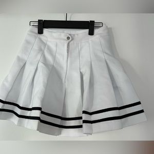 White Tennis Skirt